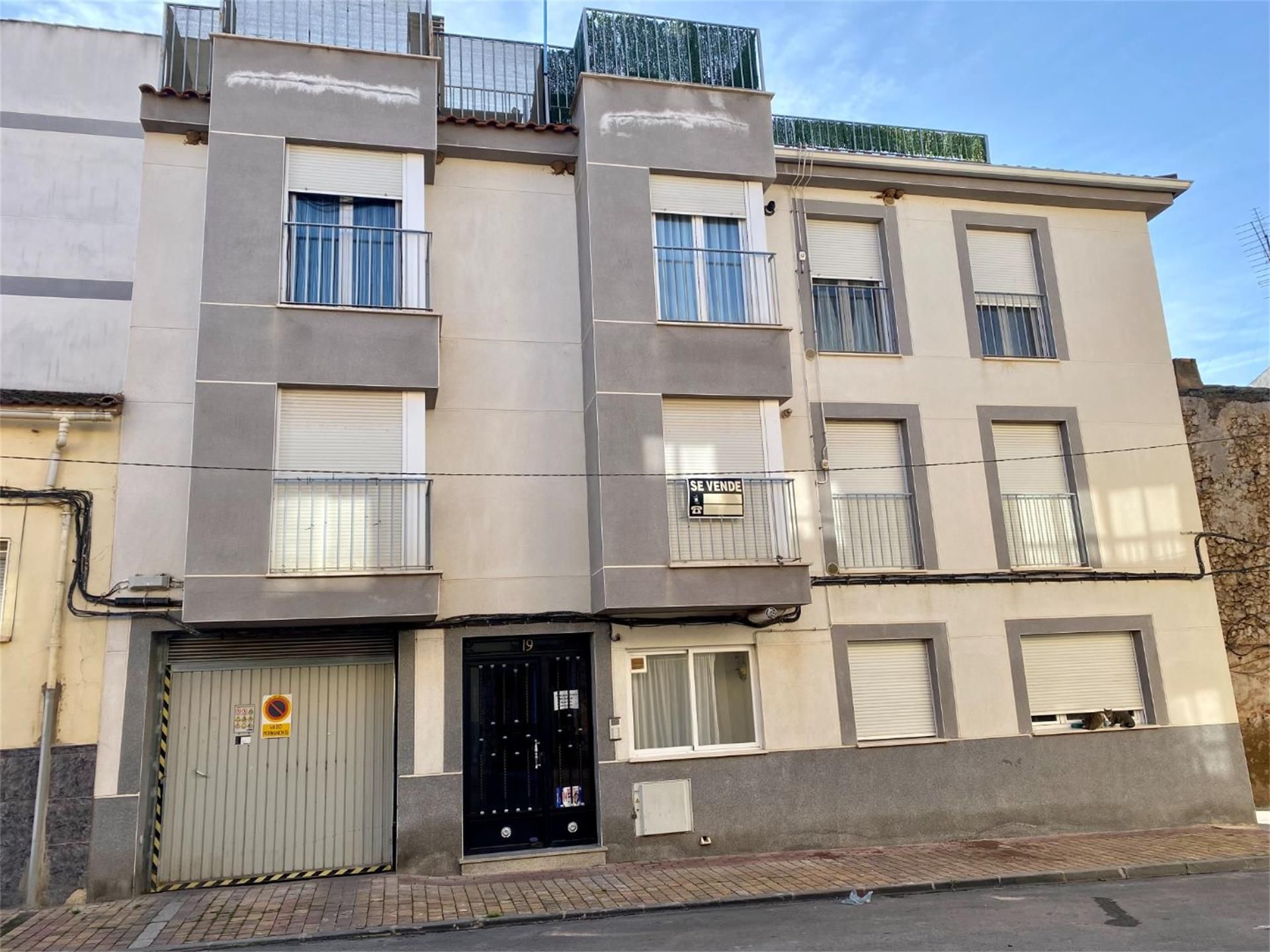 Exterior view of Flat for sale in Villar de Olalla  with Heating, Terrace and Balcony