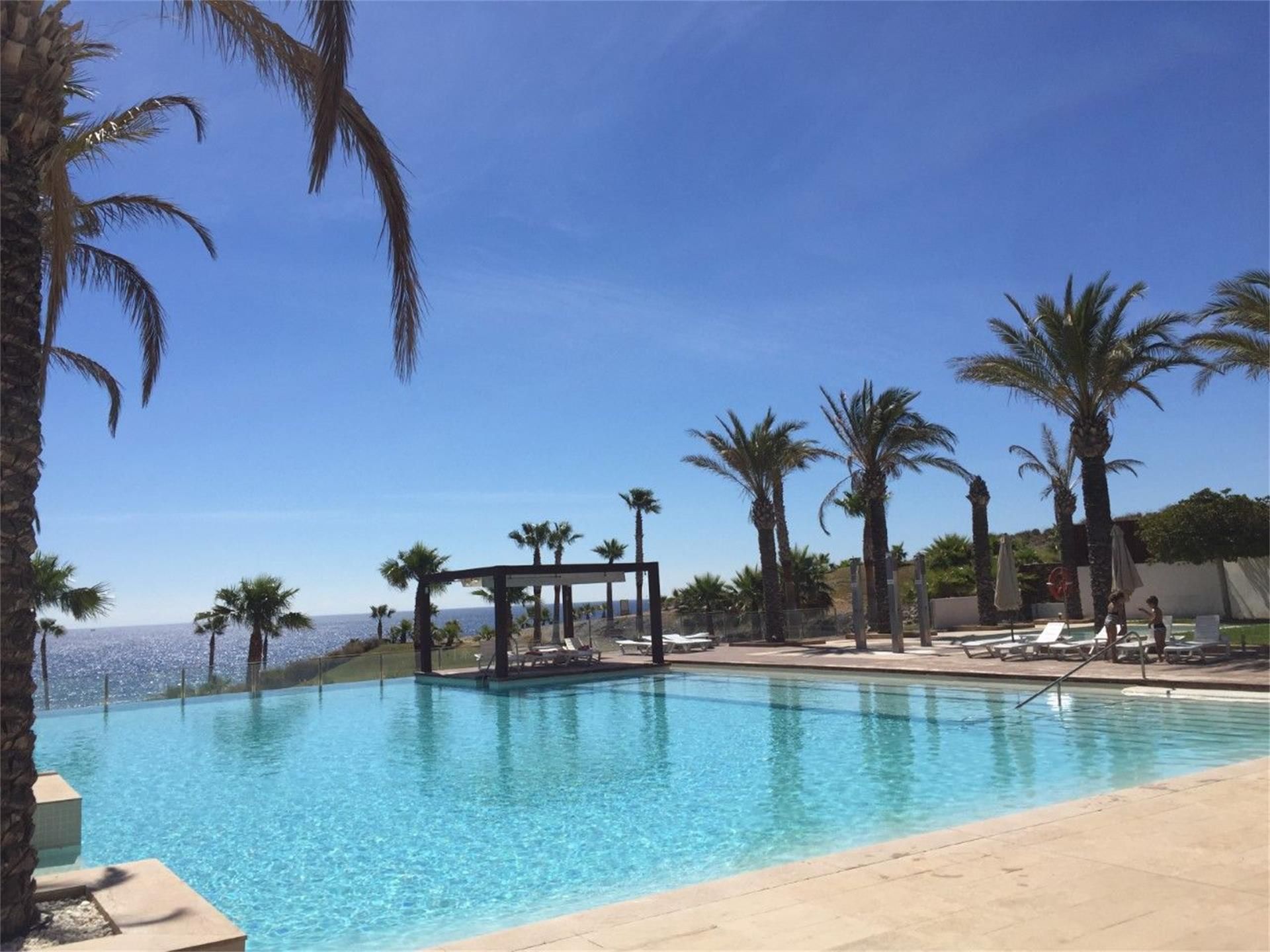 Piscina de Dúplex en venda en Mojácar amb Aire condicionat, Calefacció i Jardí privat