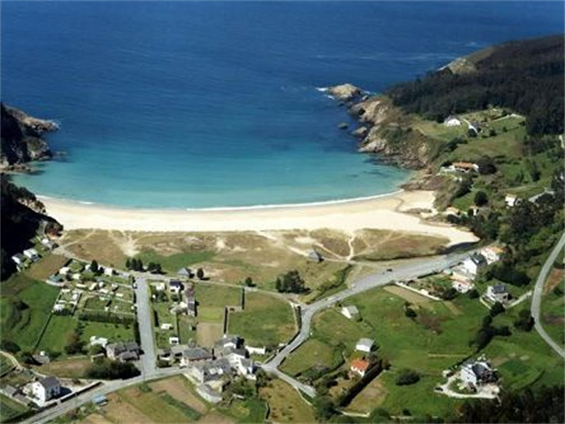 Exterior view of Land for sale in O Vicedo 