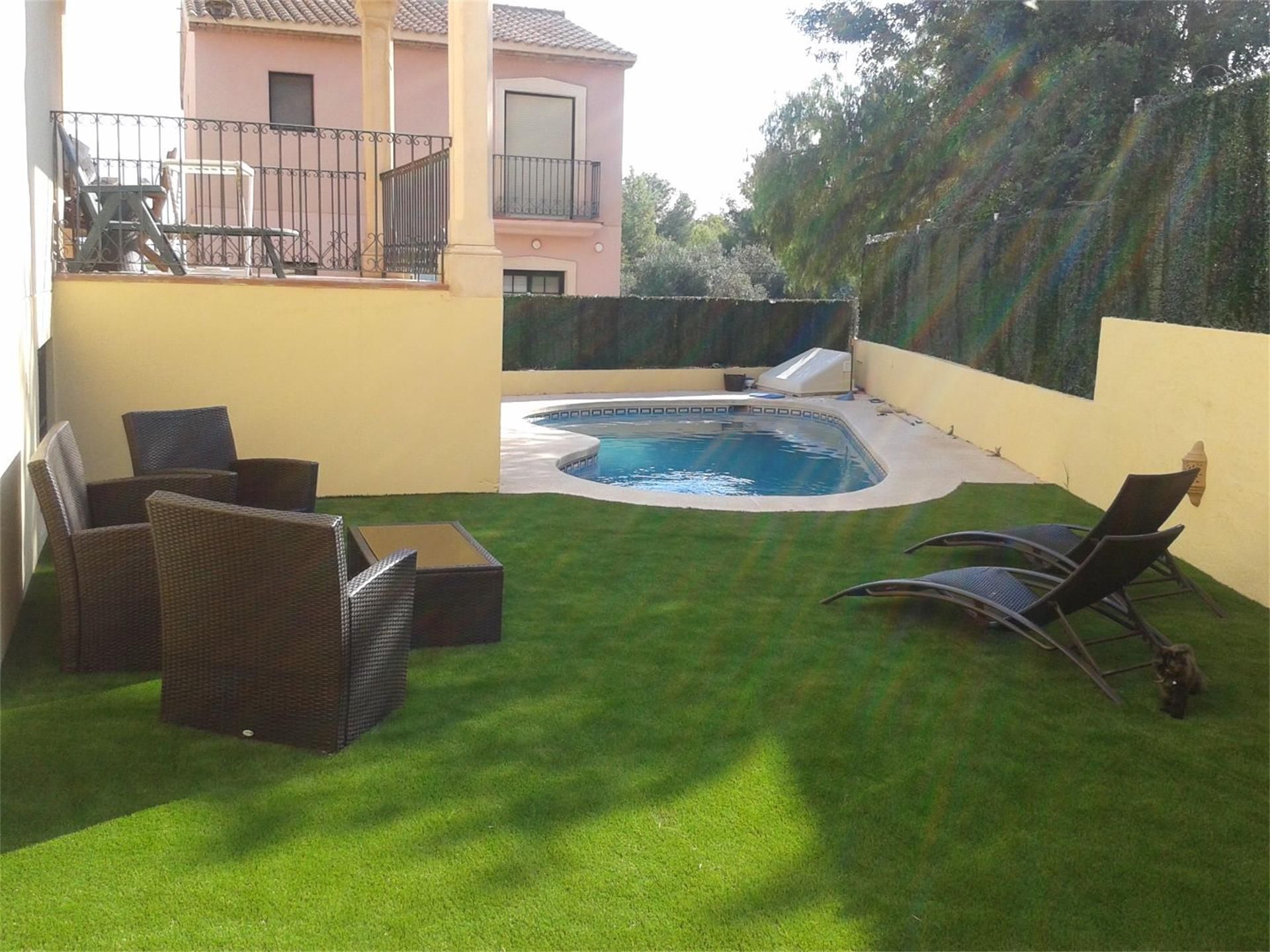 Piscina de Casa o xalet en venda en L'Alfàs del Pi amb Aire condicionat, Terrassa i Piscina