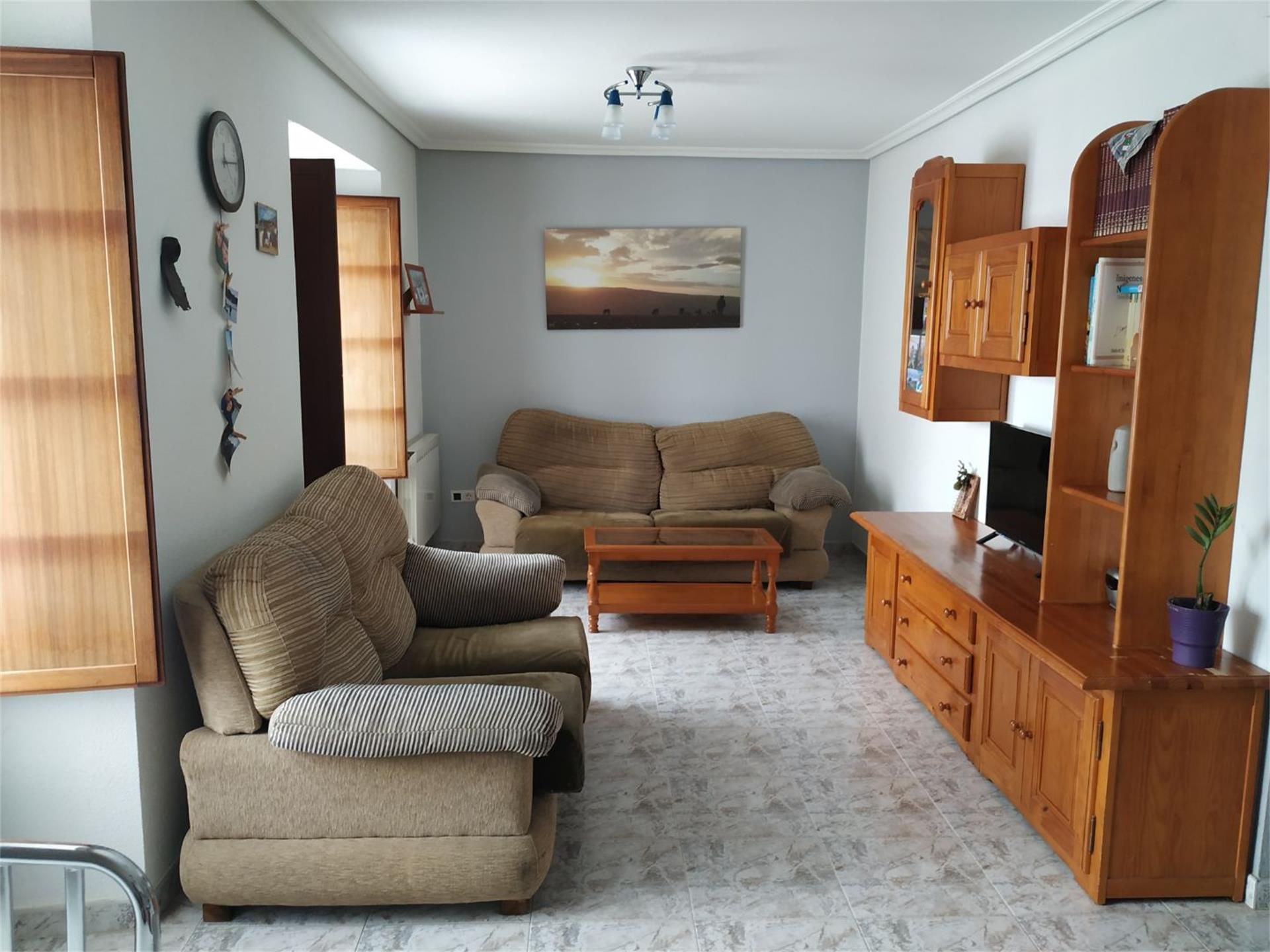 Living room of Flat for sale in Lezáun  with Balcony