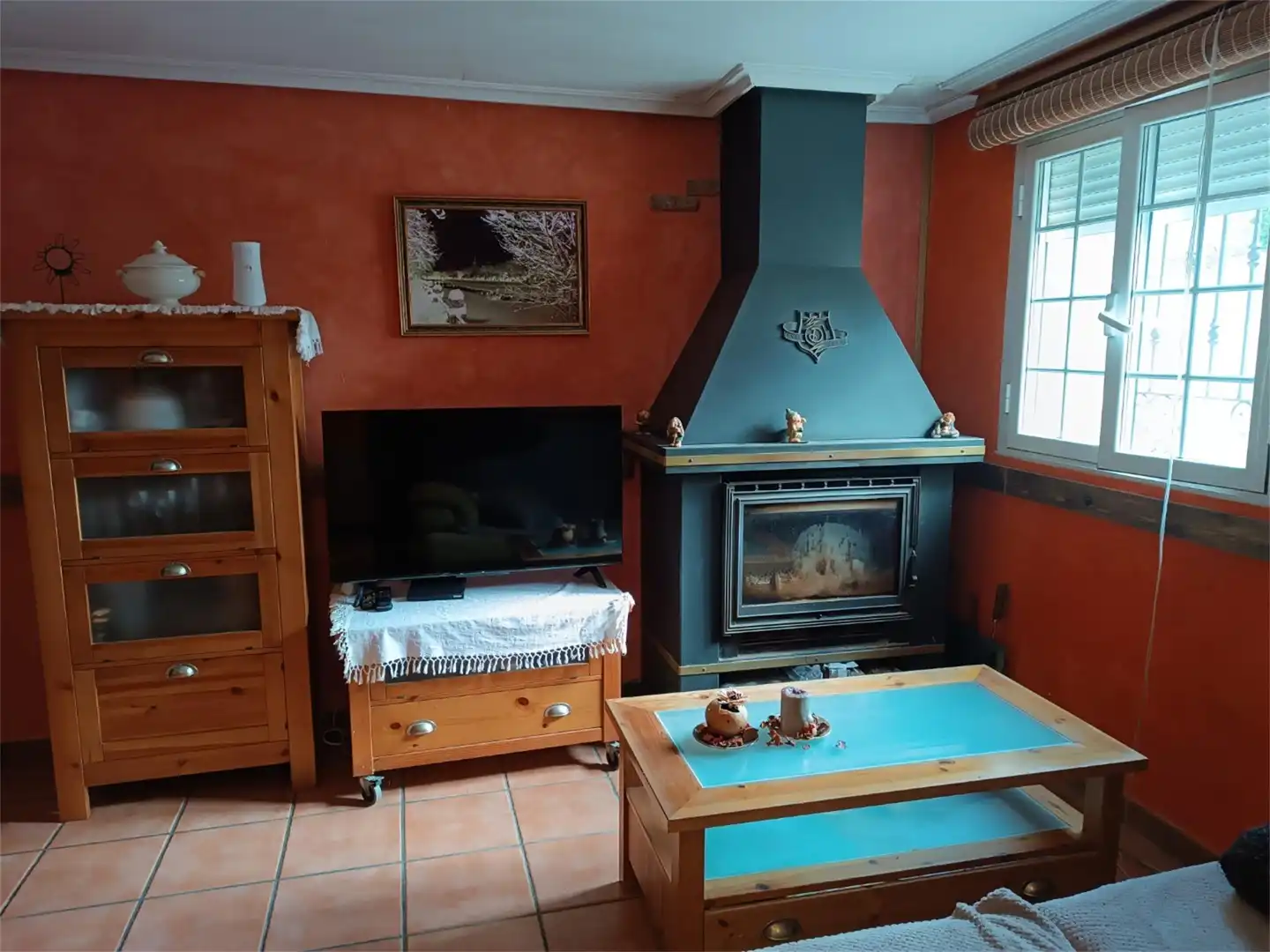 Casa adosada en venta en Calle Real, 4, Villaquirán de la Puebla Sala de estar de Casa adosada en venta en Villaquirán de la Puebla con Calefacción, Parquet y Amueblado