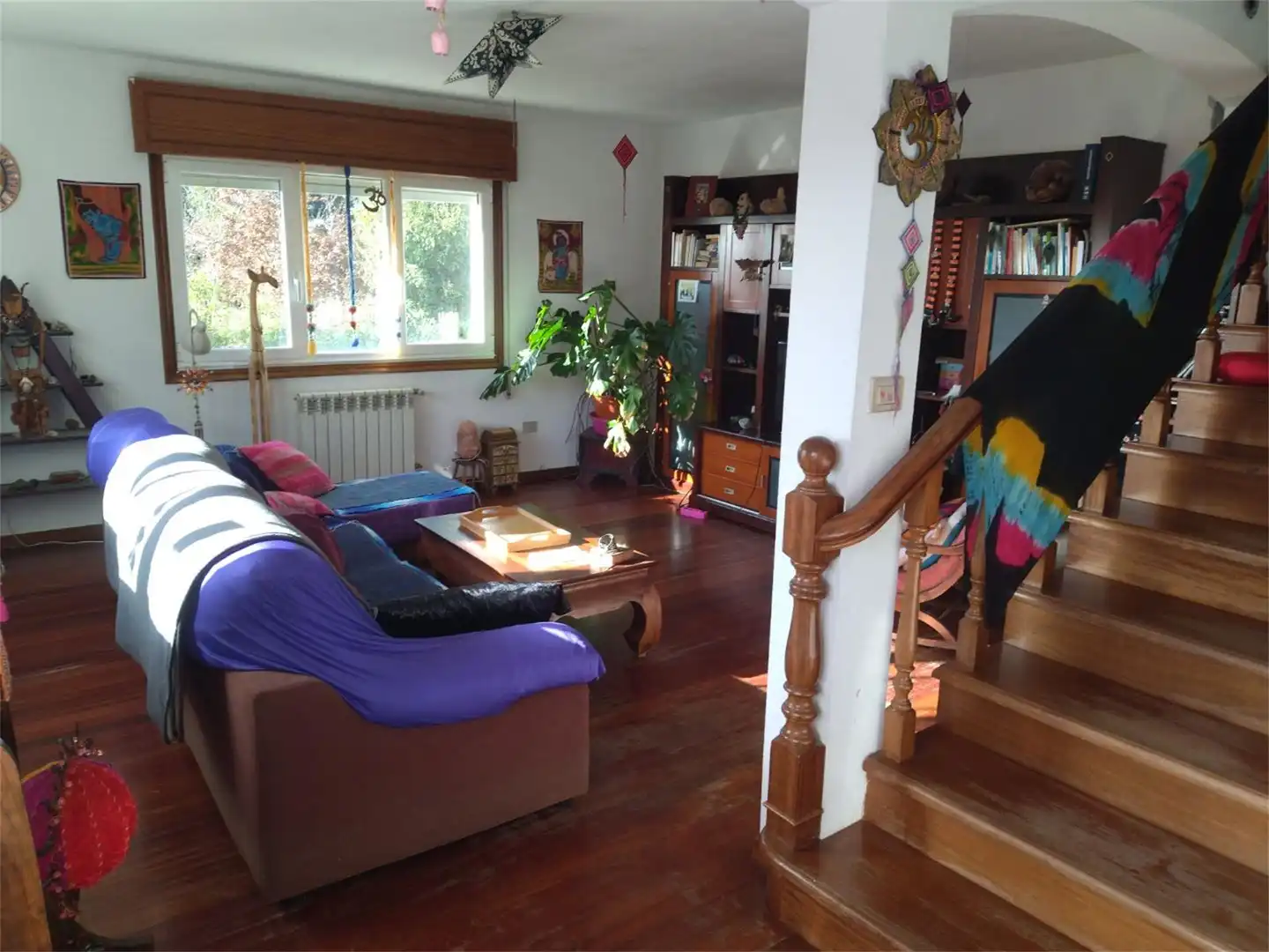 Casa o chalet en venta en Rúa Álvaro Cunqueiro, 3, A Cañiza Sala de estar de Casa o chalet en venta en A Cañiza con Terraza y Balcón