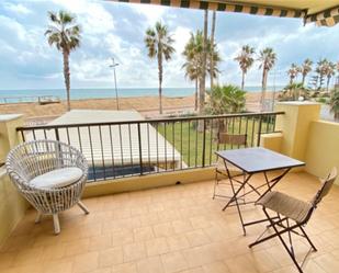 Terrace of Flat for sale in Peñíscola / Peníscola  with Air Conditioner, Swimming Pool and Balcony