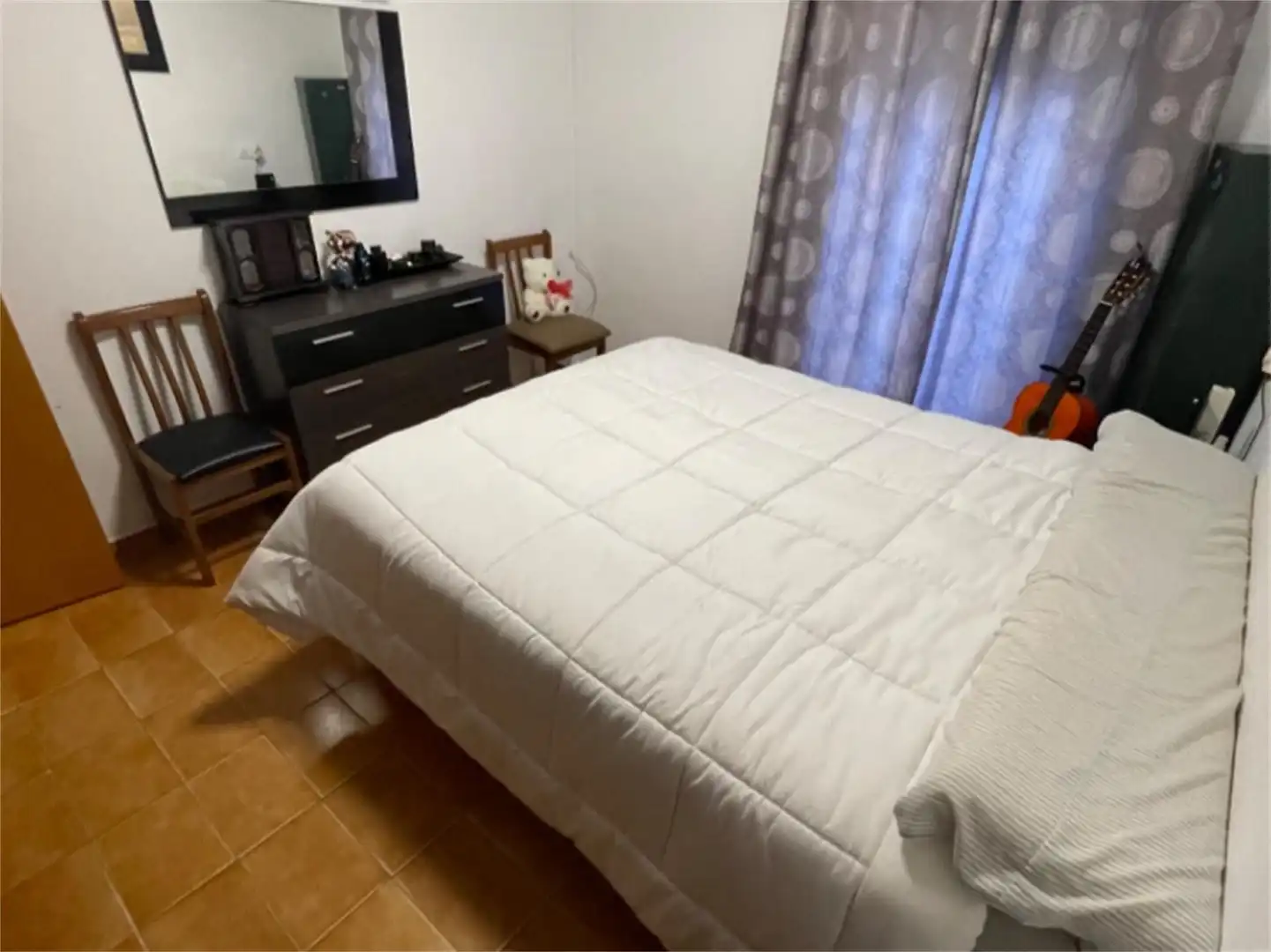 Schlafzimmer von Wohnung zum Verkauf in Sant Carles de la Ràpita mit Klimaanlage, Terrasse und Balkon