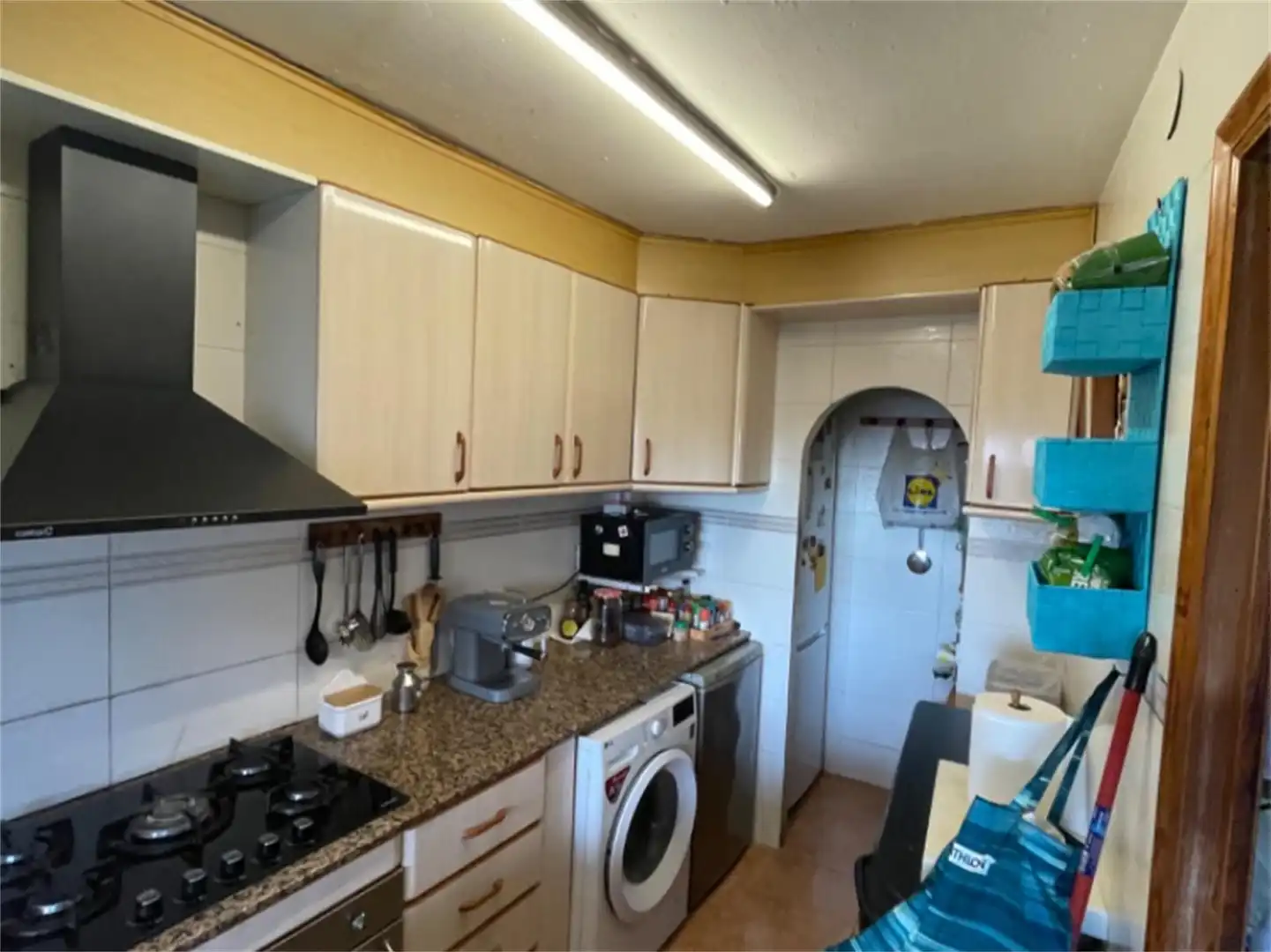 Küche von Wohnung zum Verkauf in Sant Carles de la Ràpita mit Klimaanlage, Terrasse und Balkon