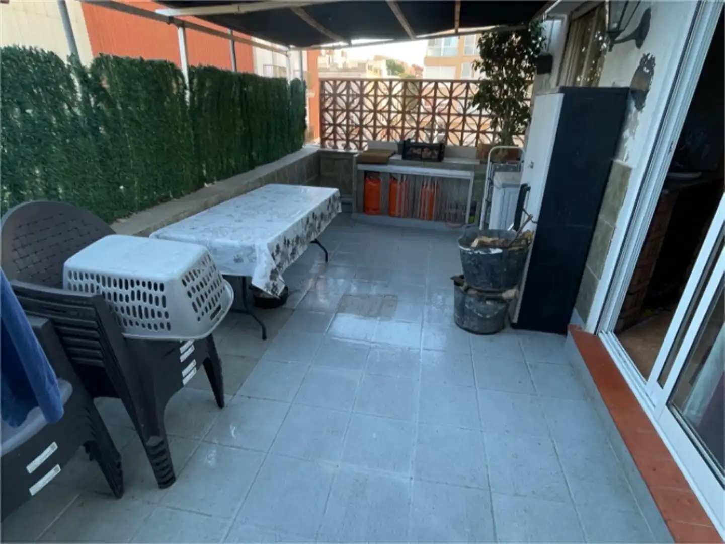 Terrasse von Wohnung zum Verkauf in Sant Carles de la Ràpita mit Klimaanlage, Terrasse und Balkon