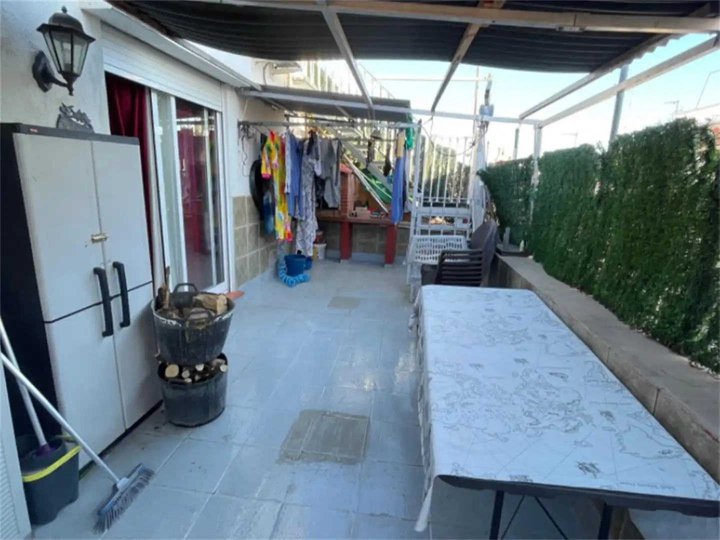 Terrasse von Wohnung zum Verkauf in Sant Carles de la Ràpita mit Klimaanlage, Terrasse und Balkon