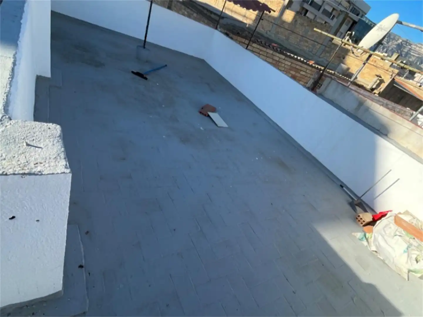 Terrasse von Wohnung zum Verkauf in Sant Carles de la Ràpita mit Klimaanlage, Terrasse und Balkon