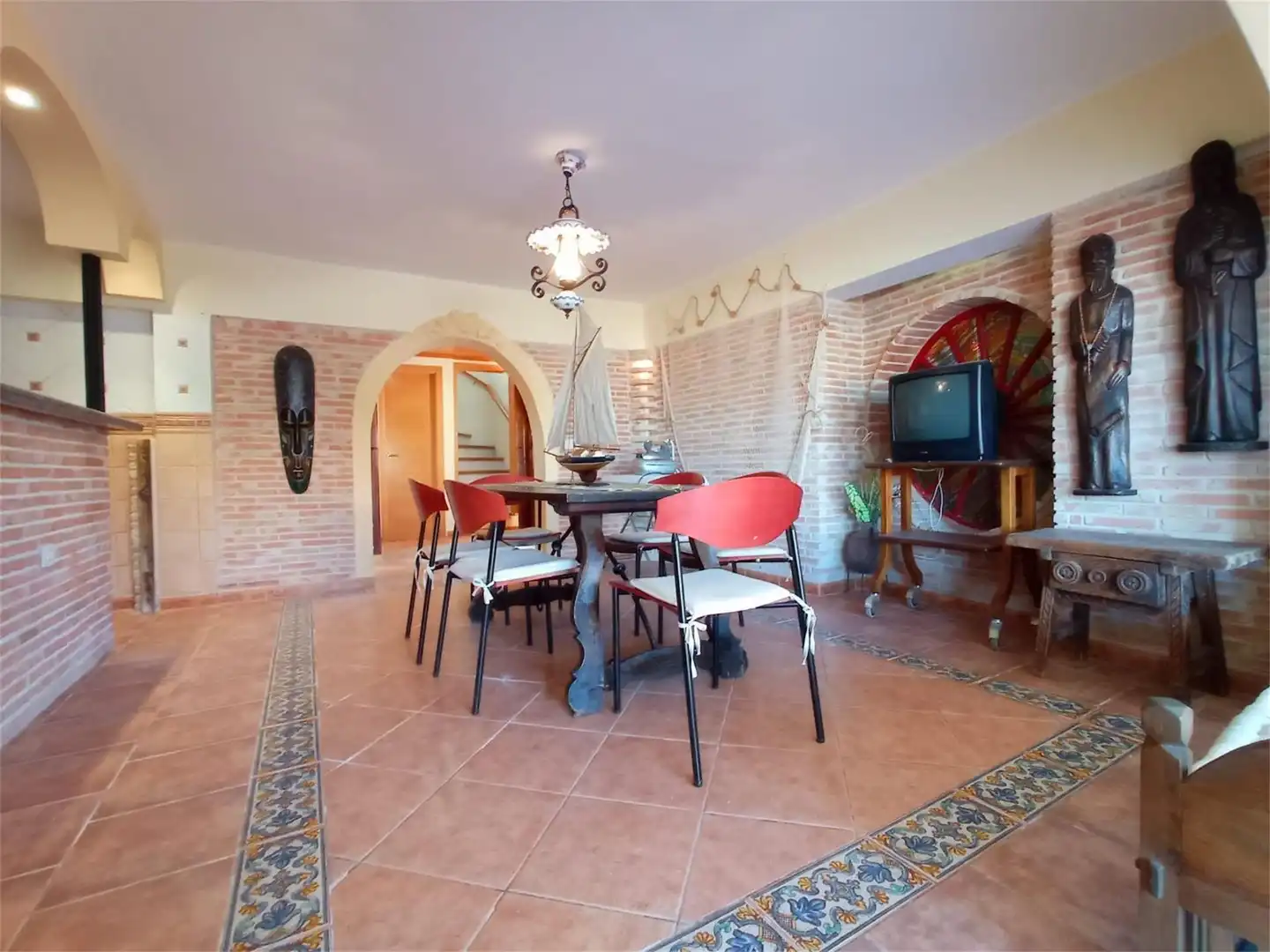 Menjador de Casa o xalet en venda en Oropesa del Mar / Orpesa amb Aire condicionat, Calefacció i Jardí privat