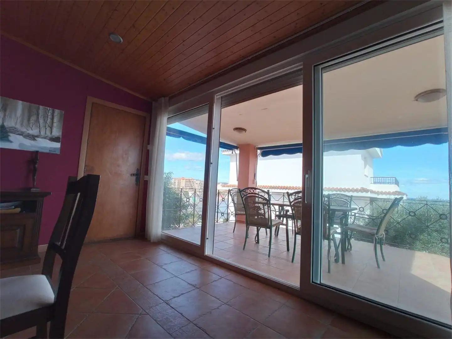 Terrassa de Casa o xalet en venda en Oropesa del Mar / Orpesa amb Aire condicionat, Calefacció i Jardí privat