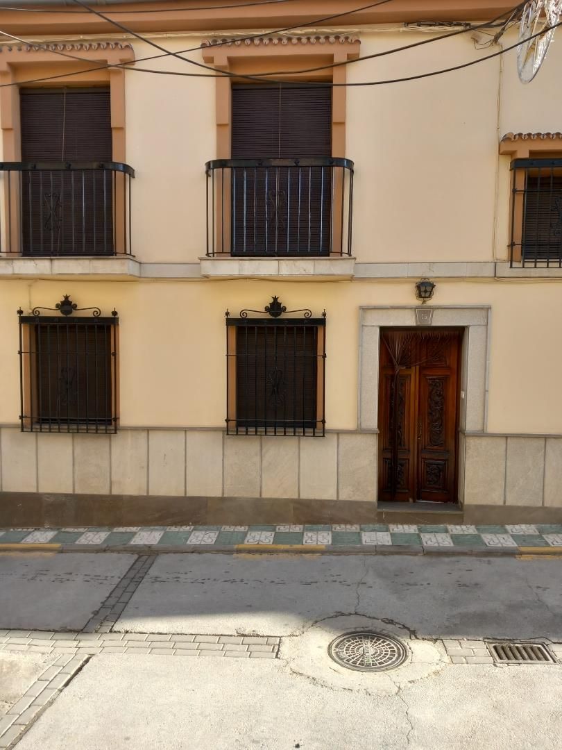 Exterior view of Single-family semi-detached for sale in Colomera  with Air Conditioner and Terrace