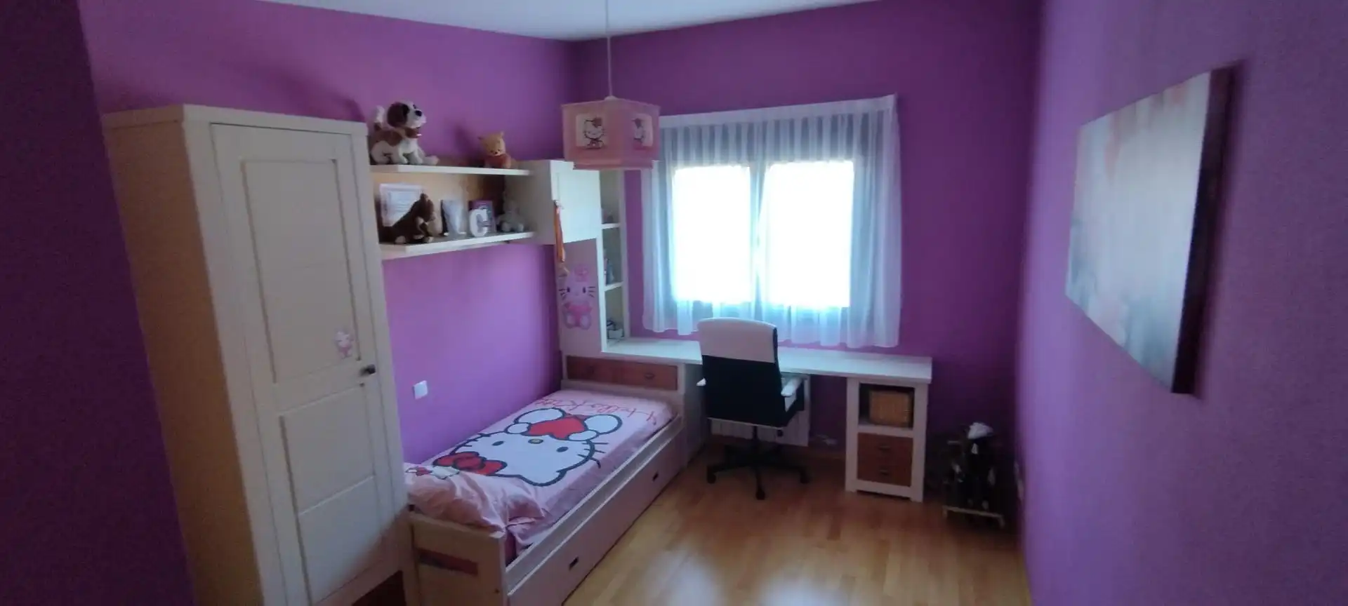 Casa adosada en venda a Calle Prado Arrate, 17, Zaratán Dormitori de Casa adosada en venda en Zaratán amb Calefacció, Jardí privat i Parquet