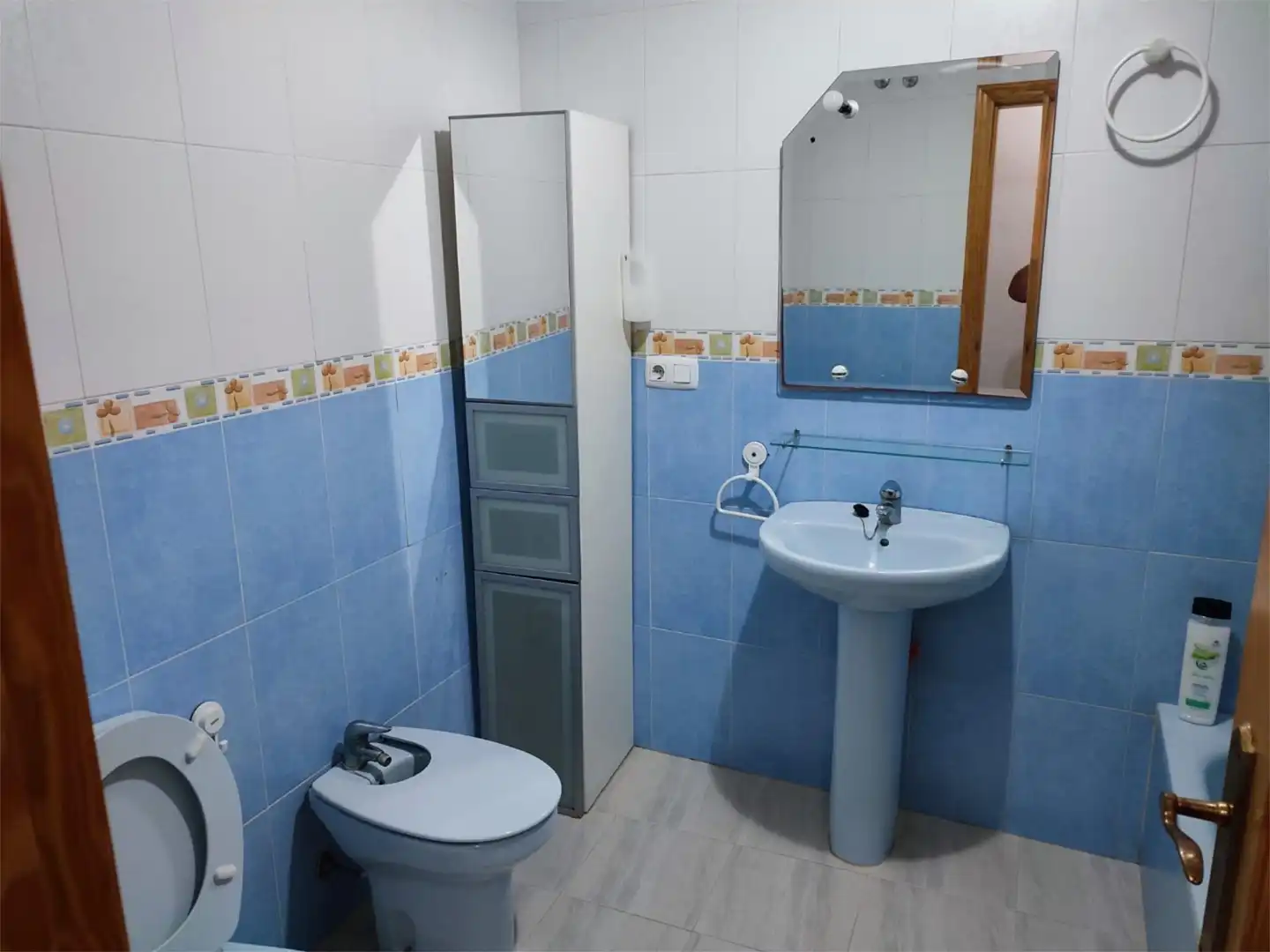 Flat for sale in Calle Mulhacén, 34, El Parador de las Hortichuelas Bathroom of Flat for sale in Roquetas de Mar with Air Conditioner