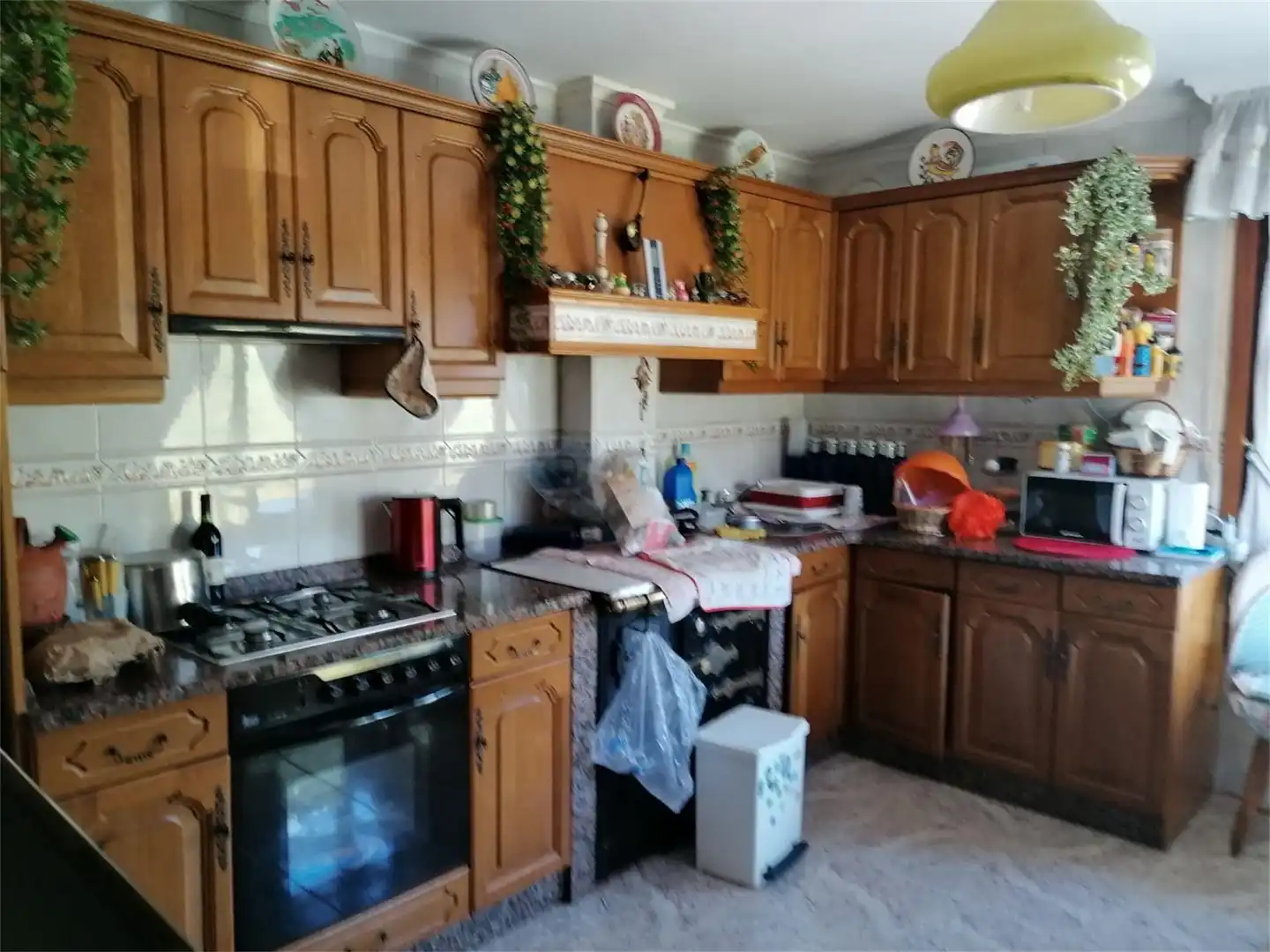 Flat for sale in Barrio El Rincón, 61, Hazas de Cesto Kitchen of Flat for sale in Hazas de Cesto with Private garden, Storage room and Furnished