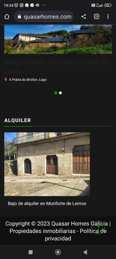 Vista exterior de Local de lloguer en Monforte de Lemos amb Calefacció
