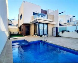 Swimming pool of House or chalet for sale in San Pedro del Pinatar  with Air Conditioner, Terrace and Swimming Pool