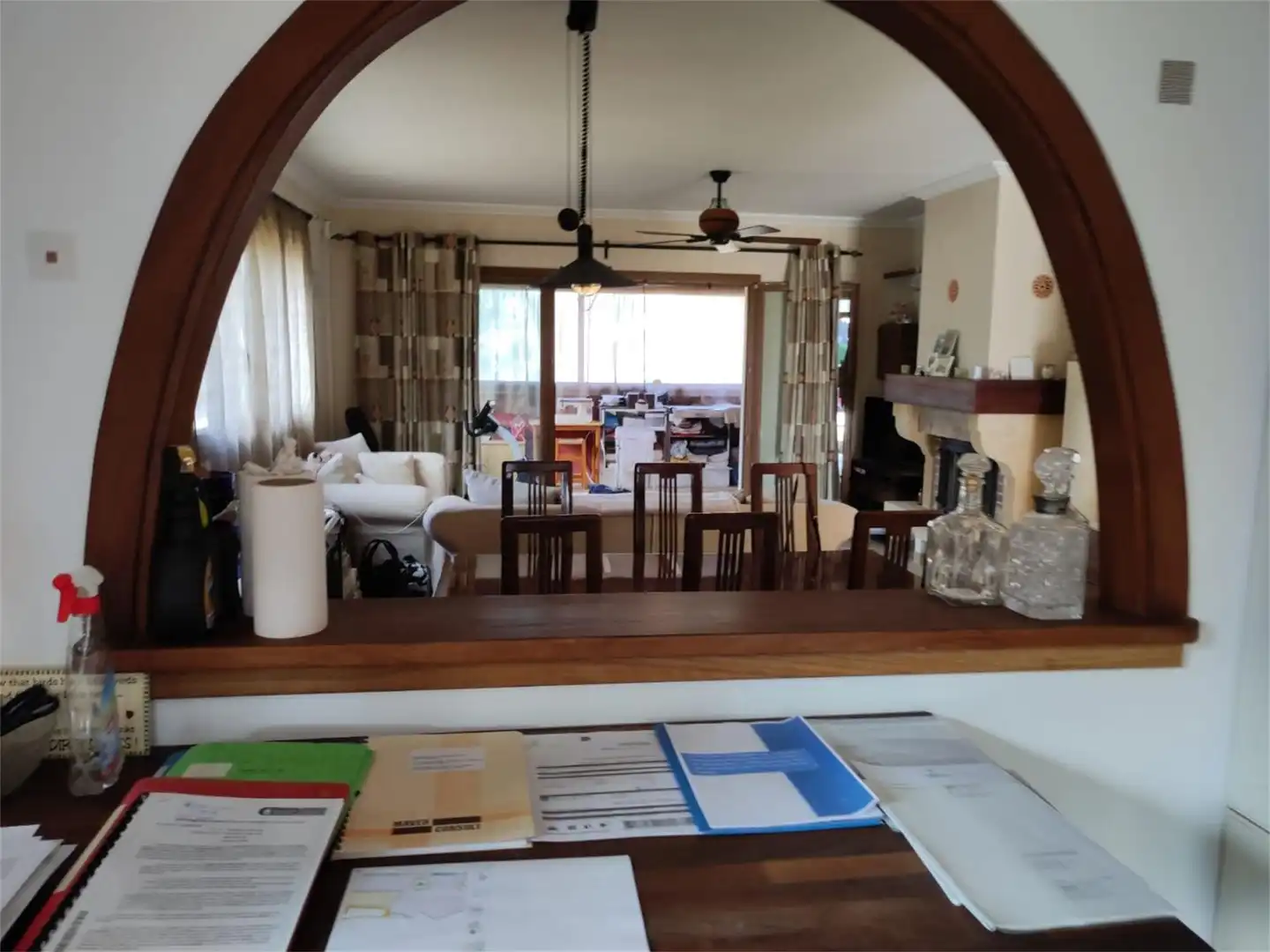Erdgeschoss zum Verkauf in El Toro Esszimmer von Erdgeschoss zum Verkauf in Calvià mit Klimaanlage, Heizung und Privatgarten