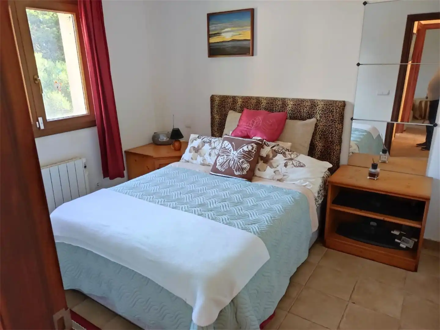 Erdgeschoss zum Verkauf in El Toro Schlafzimmer von Erdgeschoss zum Verkauf in Calvià mit Klimaanlage, Heizung und Privatgarten