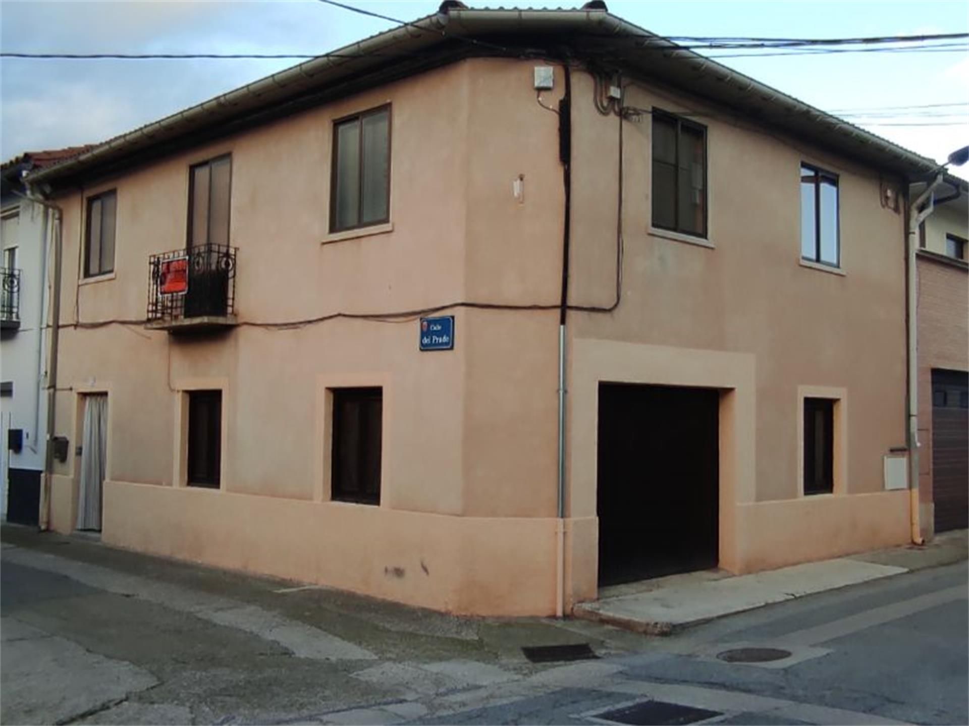 Vista exterior de Casa o xalet en venda en Falces amb Balcó
