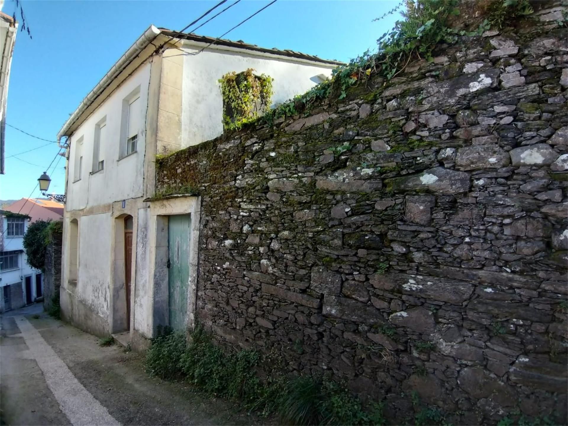 Exterior view of House or chalet for sale in Pontedeume  with Private garden