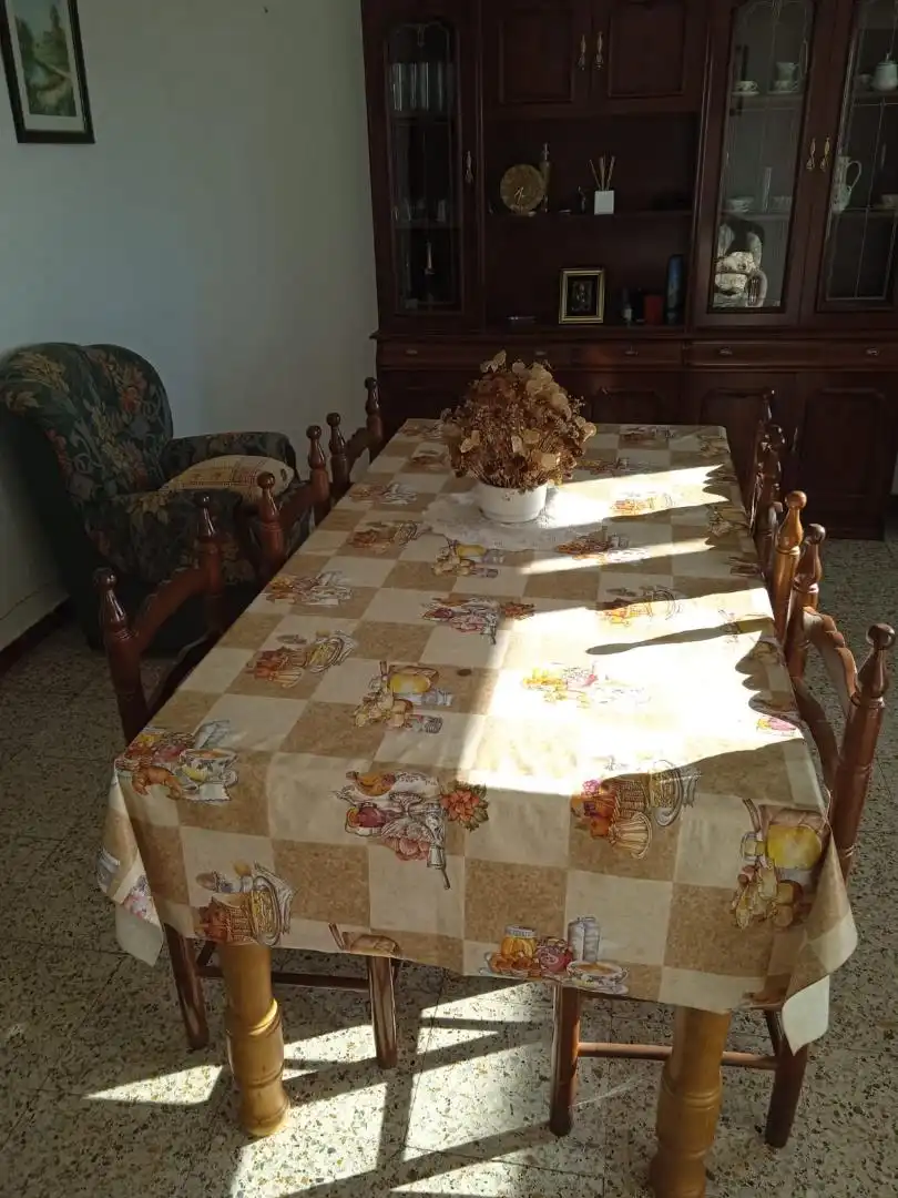 Menjador de Casa adosada en venda en Sarreaus amb Calefacció, Moblat i Forn