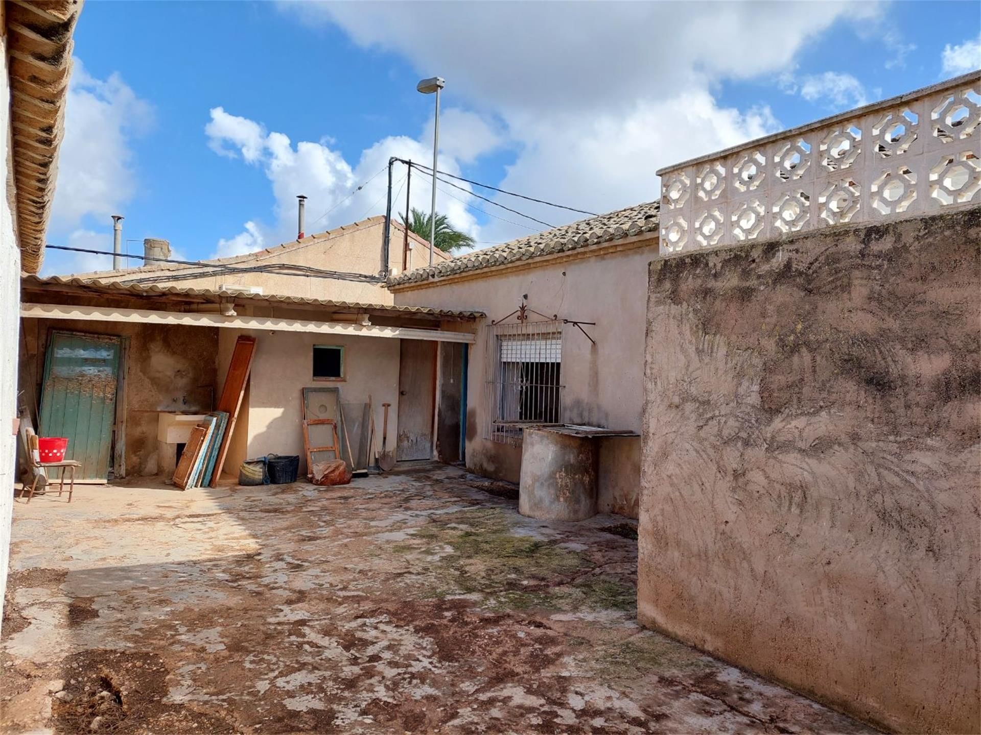 Exterior view of Single-family semi-detached for sale in Torre-Pacheco