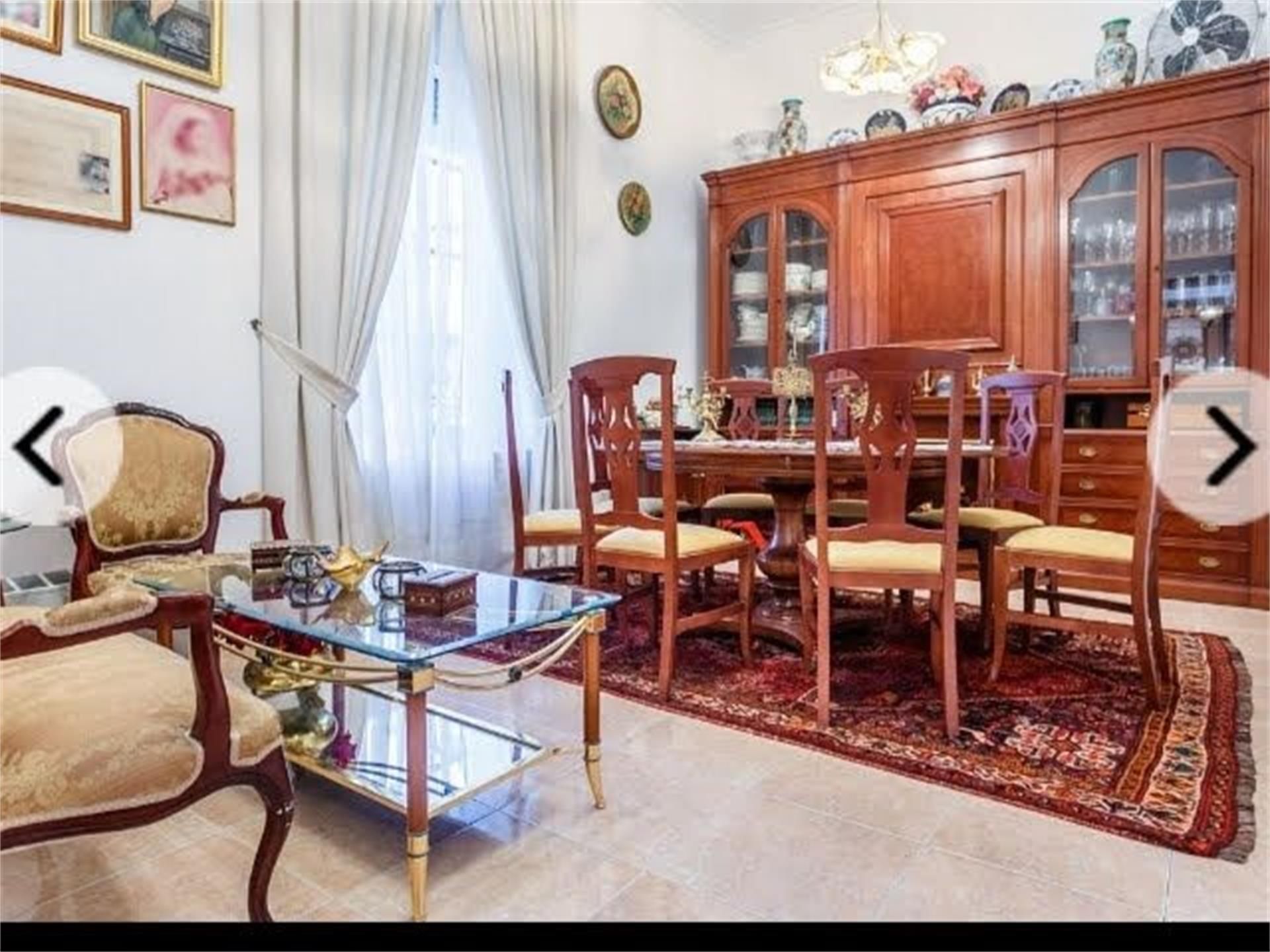 Dining room of Single-family semi-detached for sale in  Sevilla Capital  with Air Conditioner, Terrace and Balcony