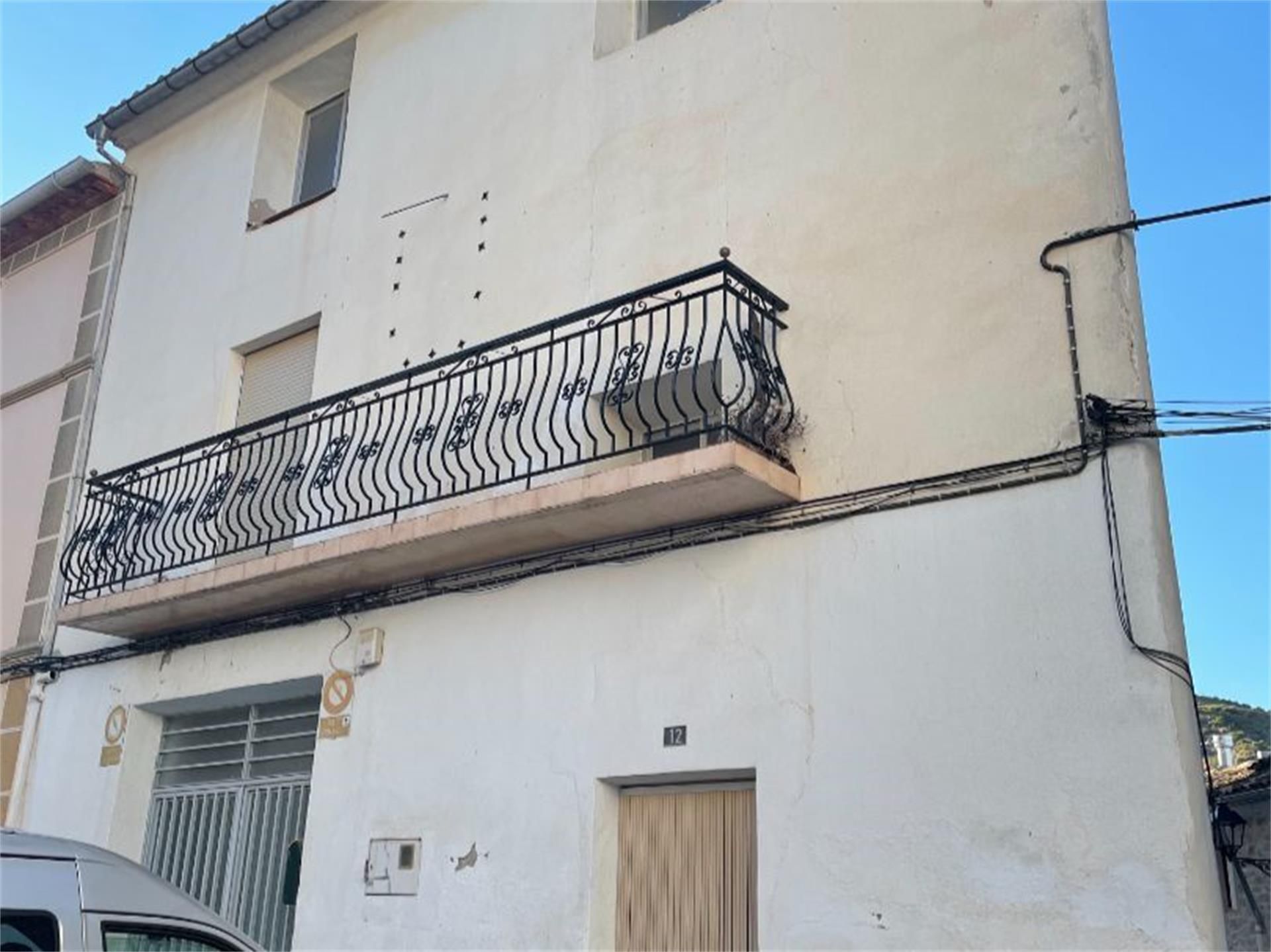 Balcony of Single-family semi-detached for sale in Vall de Gallinera  with Heating, Terrace and Furnished