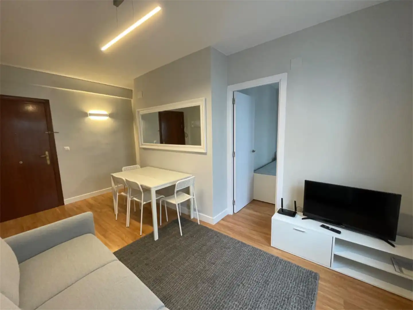 Living room of Flat for rent in Castro-Urdiales  with Heating and Furnished