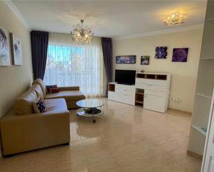 Living room of Flat for sale in Calpe / Calp  with Air Conditioner, Terrace and Swimming Pool