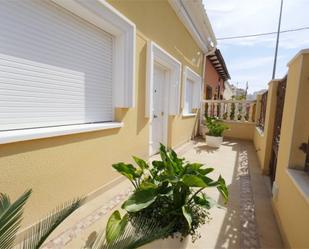 Exterior view of Planta baja for sale in El Campello  with Air Conditioner and Terrace