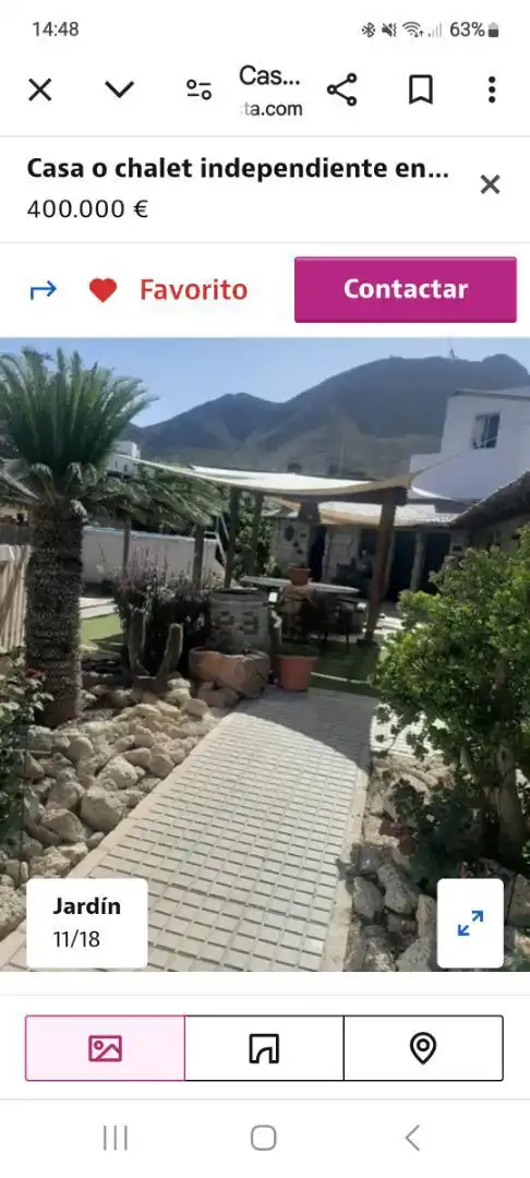 Terrasse von Erdgeschoss zum Verkauf in Arona mit Privatgarten und Schwimmbad