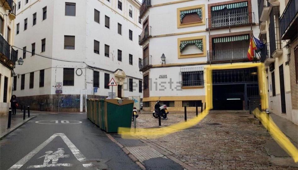 Photo 1 of Garage to rent in Plaza de Pineda, 3-1, Zona Centro, Córdoba