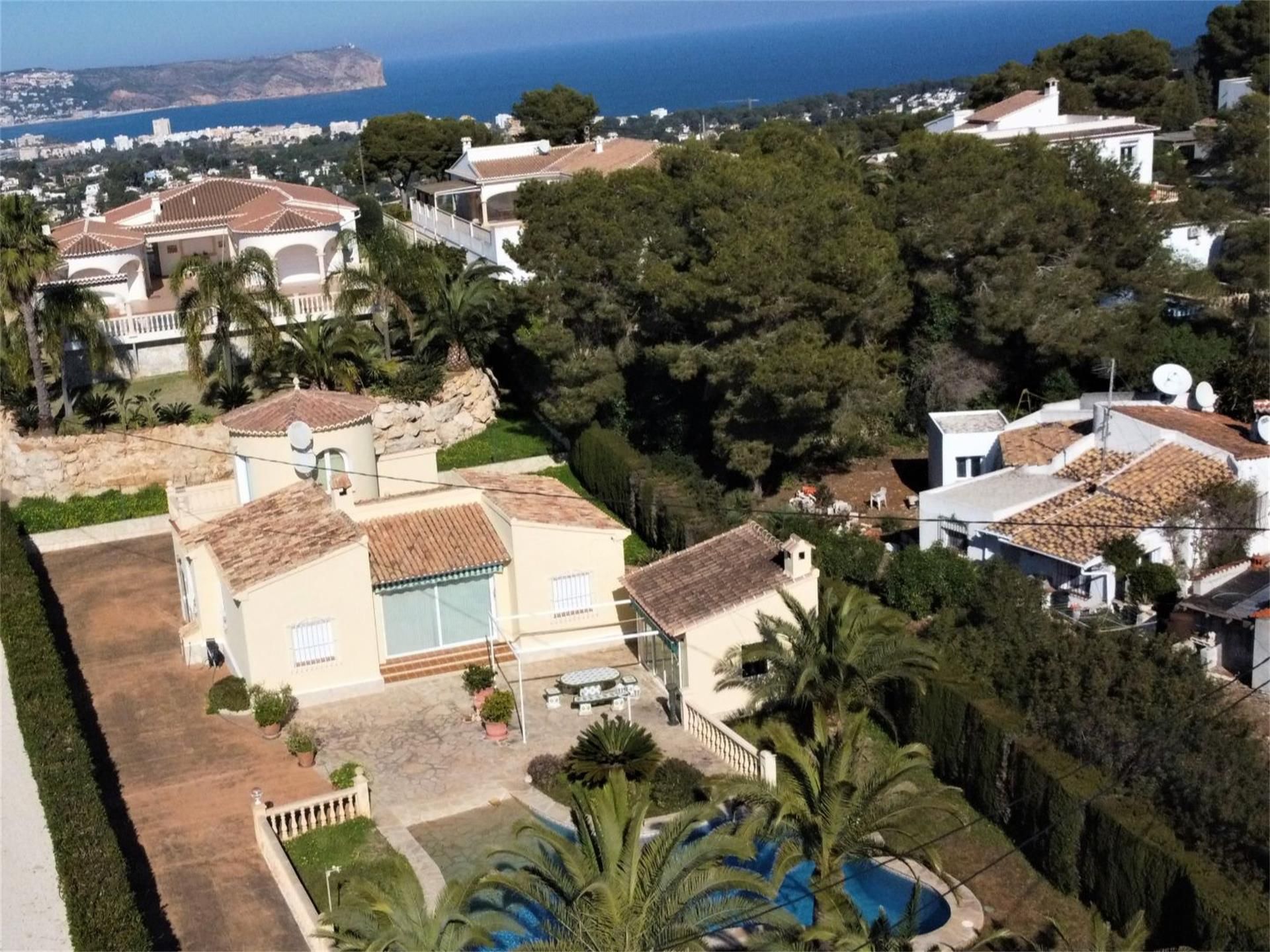 Vista exterior de Casa o chalet en venta en Jávea / Xàbia con Jardín privado, Terraza y Trastero