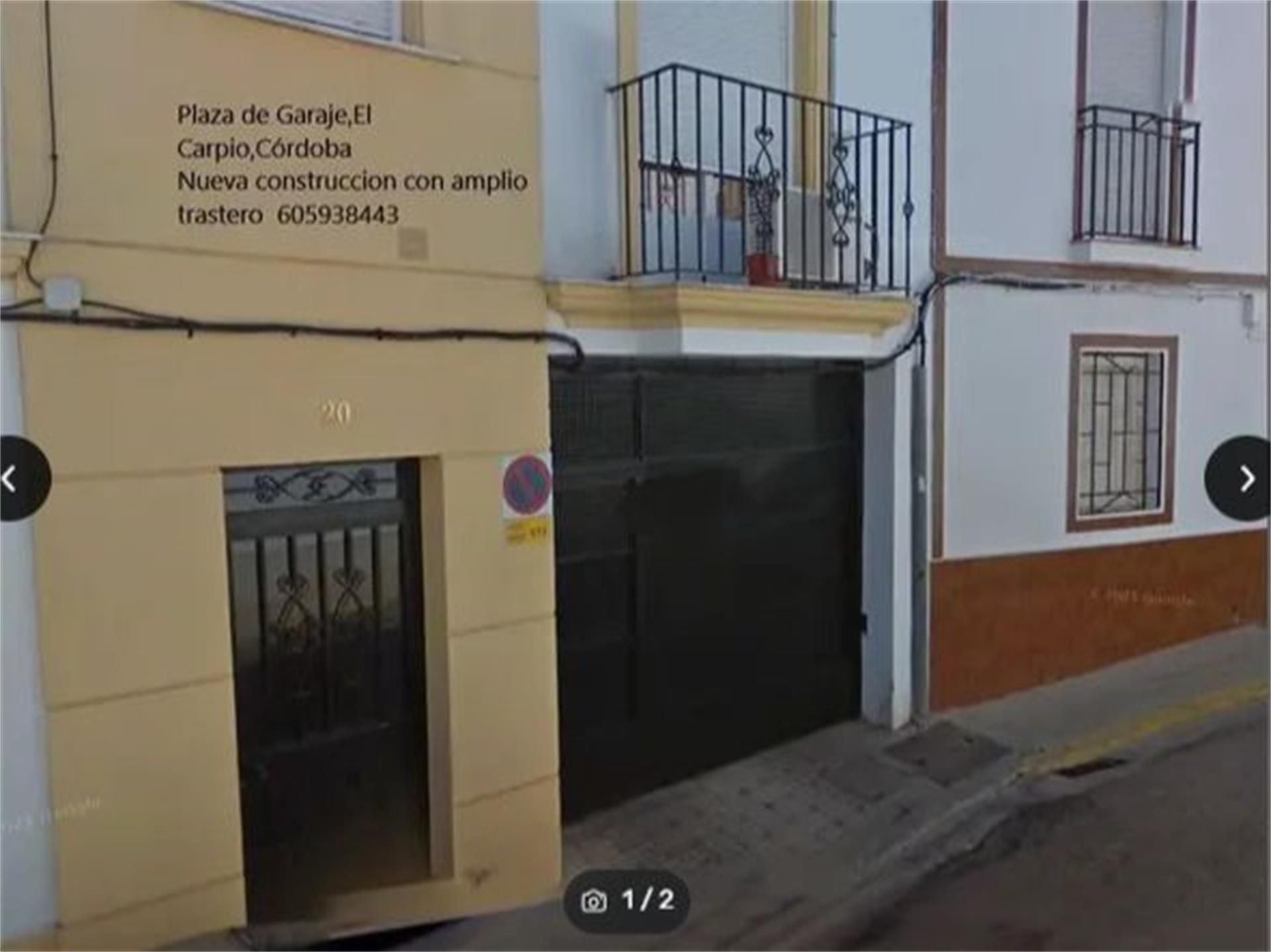Parking de Garaje de alquiler en El Carpio
