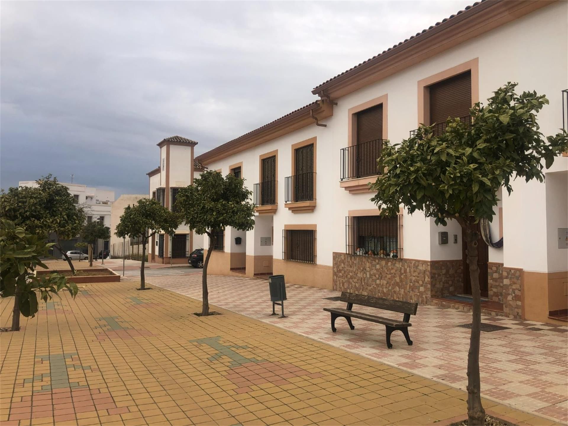 Vista exterior de Casa adosada en venda en Herrera amb Aire condicionat, Calefacció i Traster