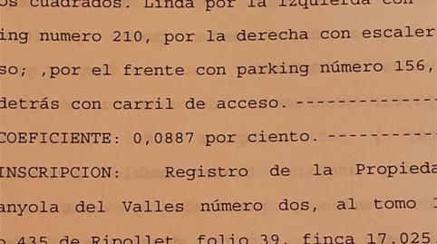 Photo 3 of Garage for sale in Carretera de Barcelona, 234, Can Tiana, Barcelona