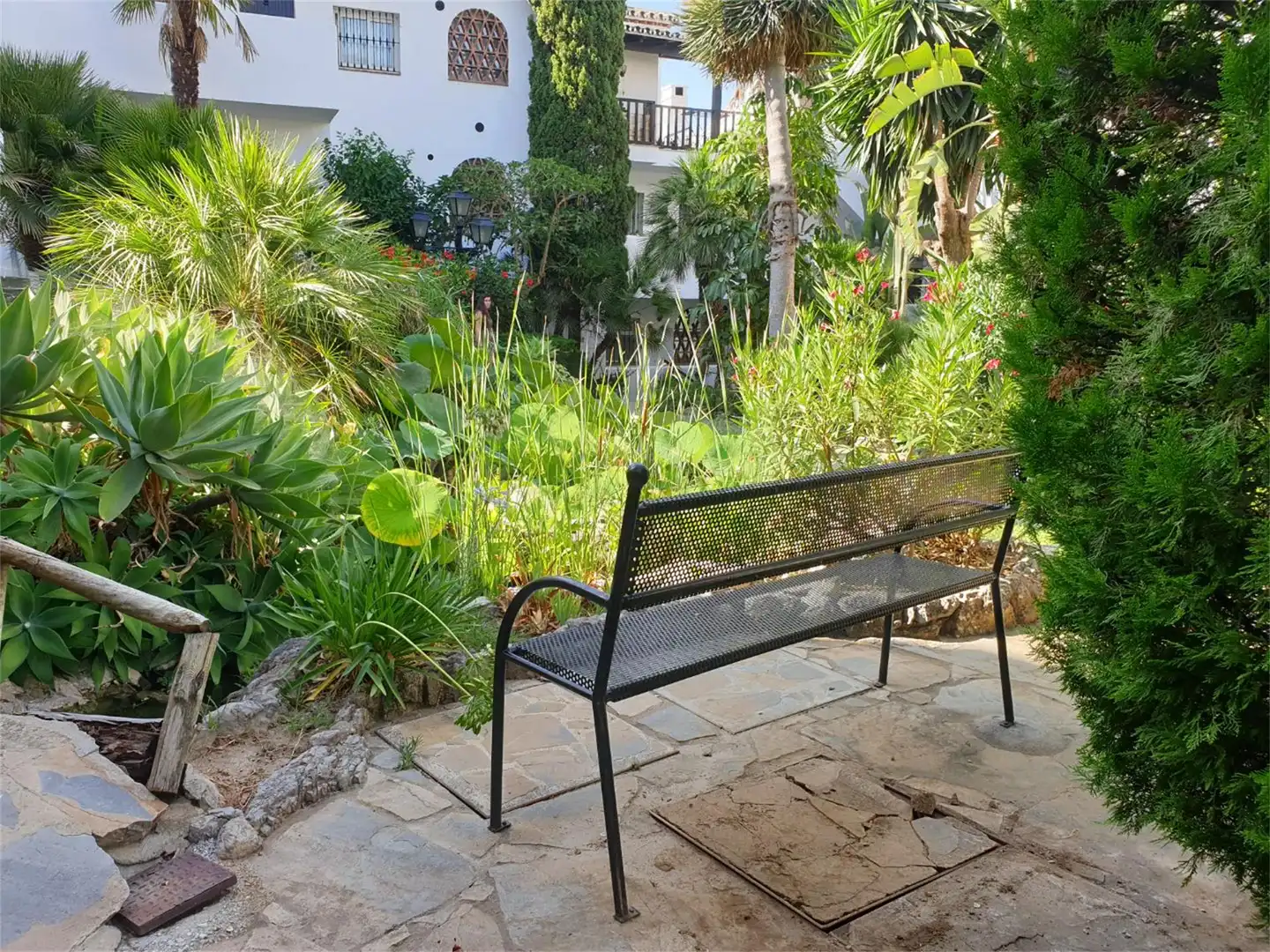 Jardín de Dúplex en venta en Mijas con Terraza y Piscina