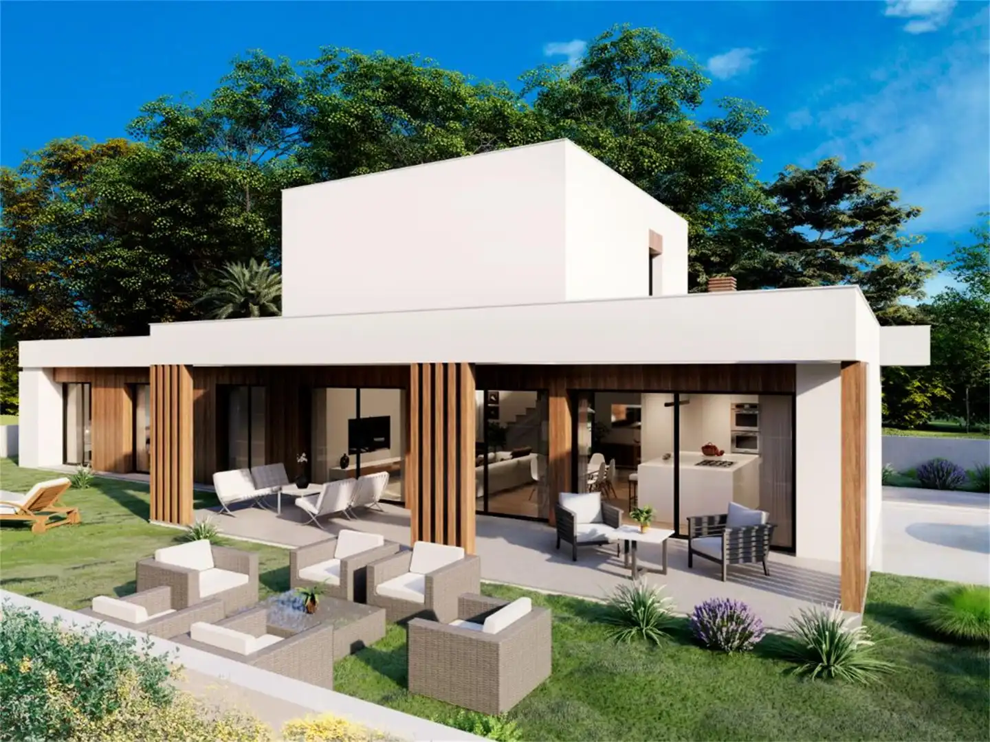 Casa o chalet en venta en Vistahermosa Terraza de Casa o chalet en venta en Alicante / Alacant con Aire acondicionado, Calefacción y Jardín privado