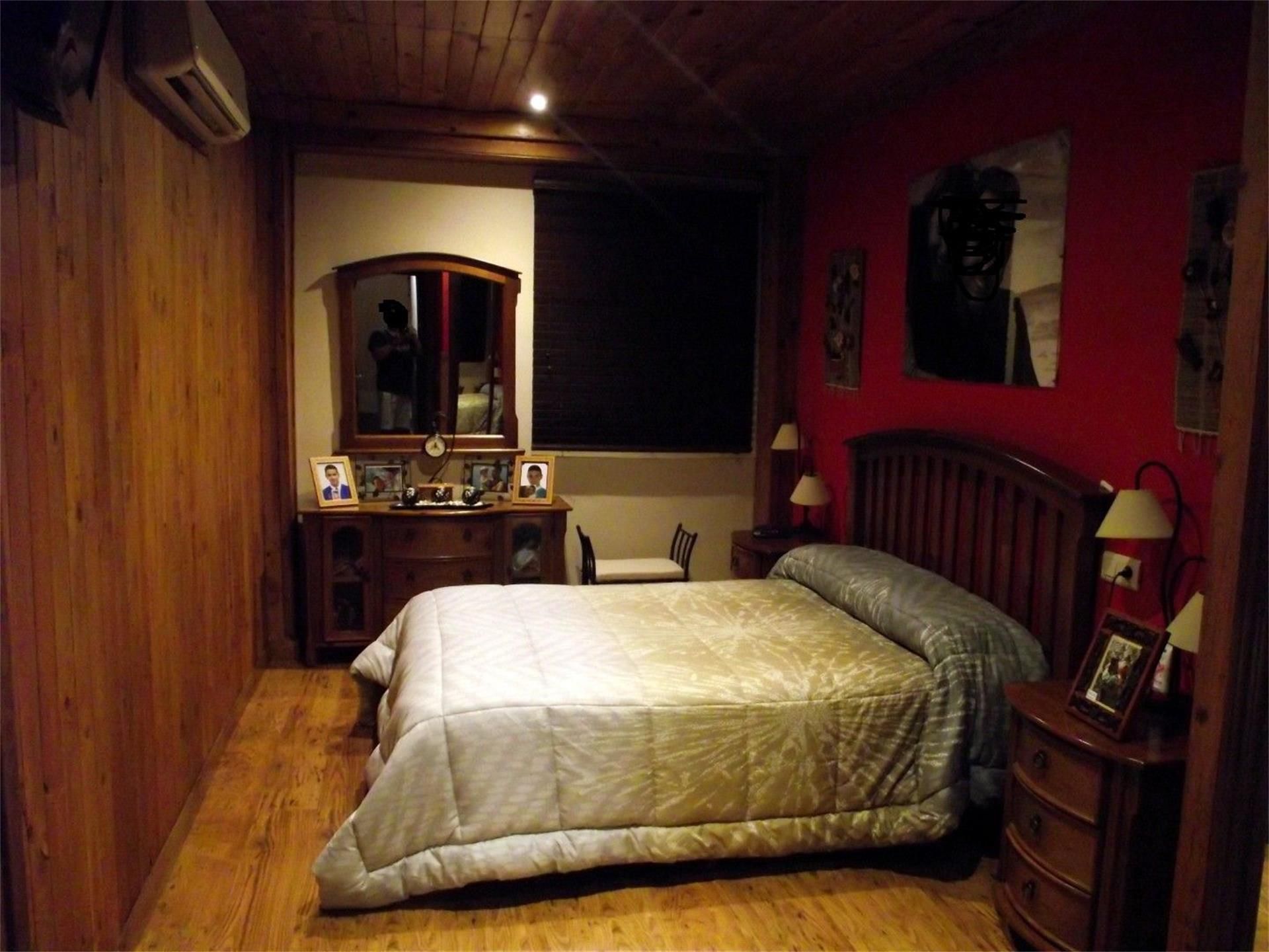 Bedroom of Single-family semi-detached for sale in Alcalá del Valle  with Air Conditioner and Terrace