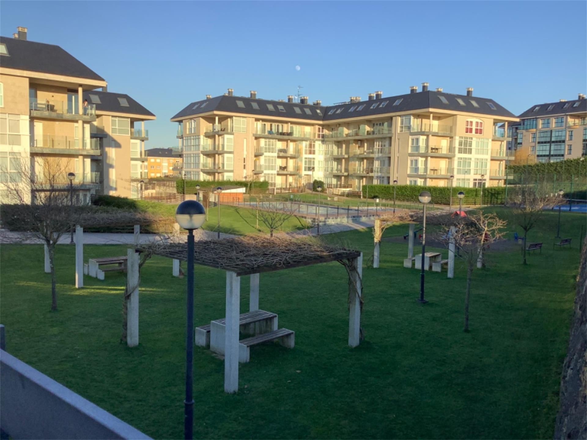 Exterior view of Flat to rent in Foz  with Heating, Private garden and Terrace