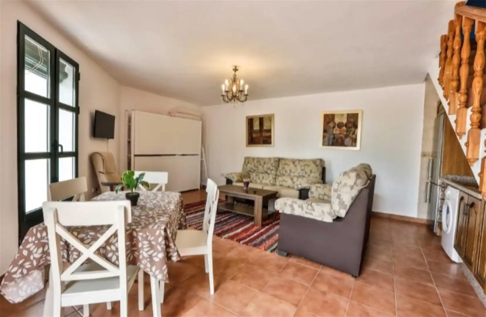 Sala de estar de Casa o chalet en venta en Carmona con Aire acondicionado, Calefacción y Jardín privado