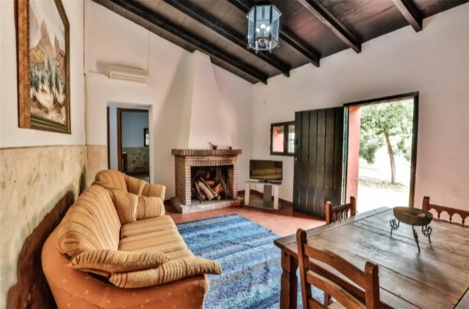Sala de estar de Casa o chalet en venta en Carmona con Aire acondicionado, Calefacción y Jardín privado