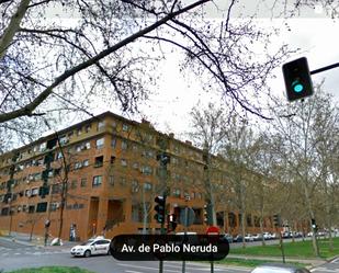 Vista exterior de Pis en venda en  Madrid Capital amb Calefacció, Jardí privat i Parquet