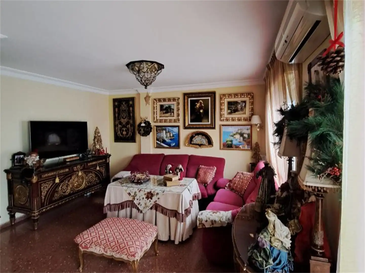 Sala de estar de Piso en venta en Cartaya con Aire acondicionado y Balcón