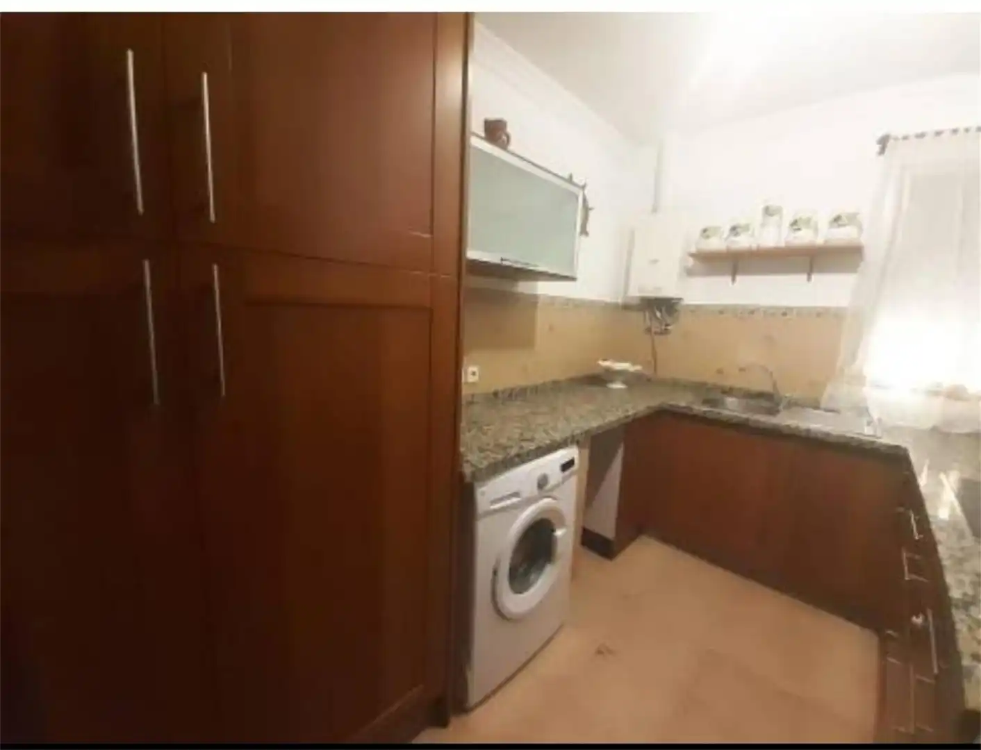 Kitchen of Flat for share in Sevilla  with Air Conditioner, Terrace and Furnished