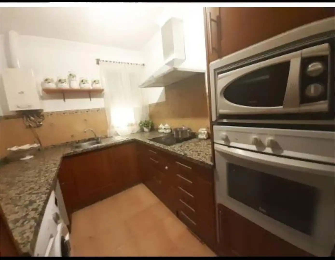 Kitchen of Flat for share in Sevilla  with Air Conditioner, Terrace and Furnished