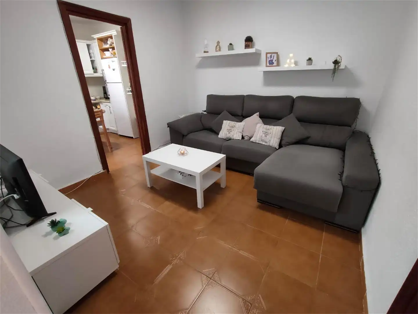 Casa adosada en venta en Calle Jara, 6, Castell de Ferro Sala de estar de Casa adosada en venta en Gualchos con Aire acondicionado y Terraza