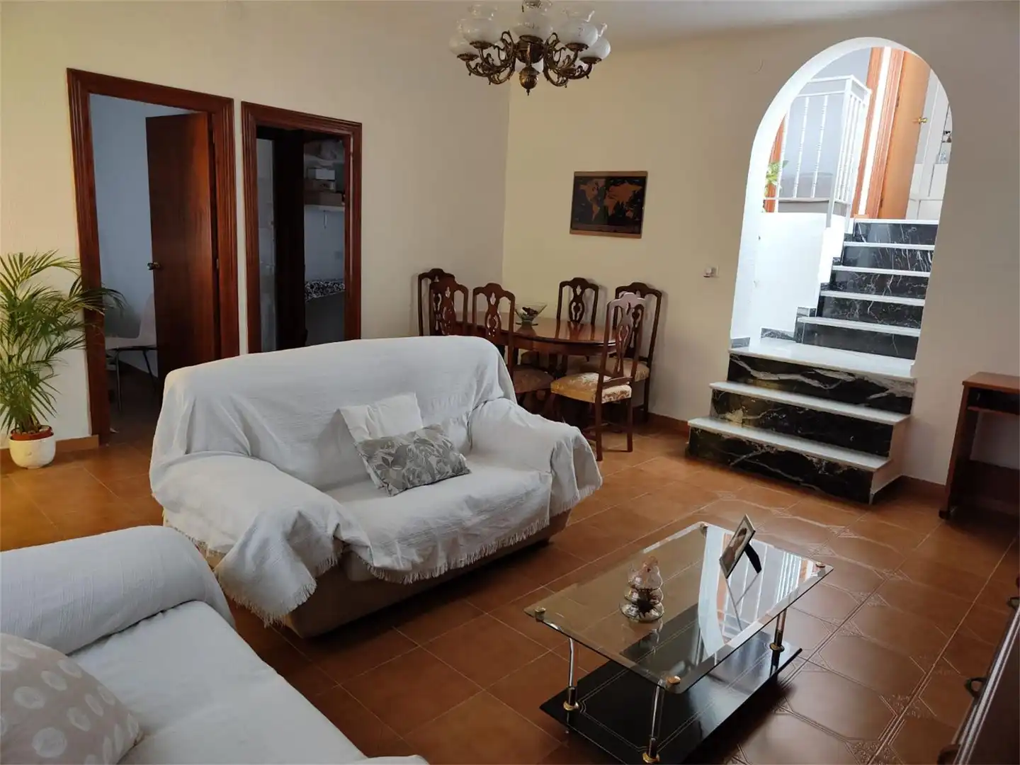 Casa adosada en venta en Calle Jara, 6, Castell de Ferro Sala de estar de Casa adosada en venta en Gualchos con Aire acondicionado y Terraza